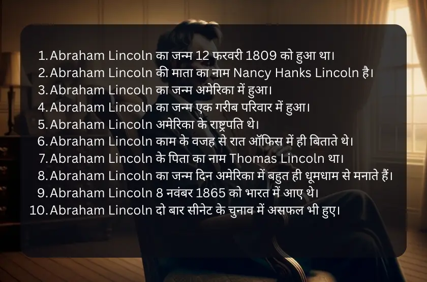 10-lines-on-Abraham-Lincoln-in-Hindi